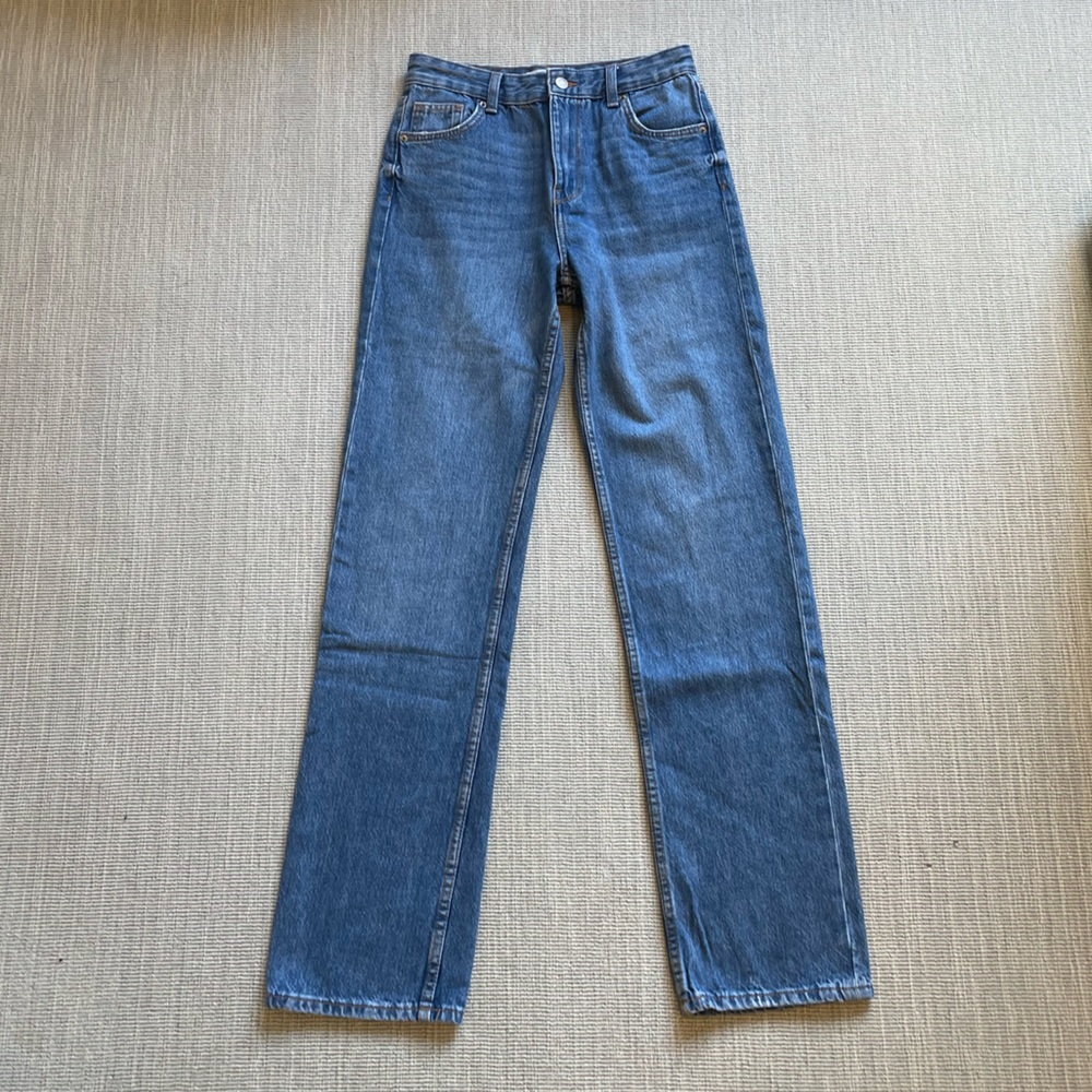 Bershka Straight Leg Jeans